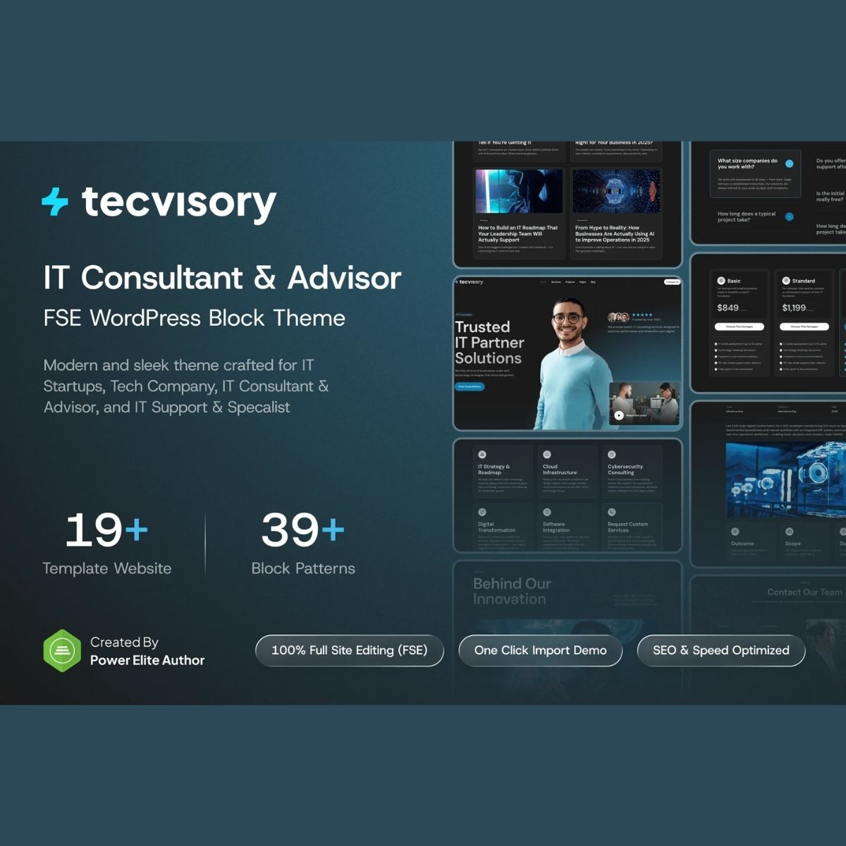 Tecvisory – IT Consultant & Advisory Gutenverse FSE WordPress Block Theme Tecvisory – IT Consultant & Advisory Gutenverse FSE WordPress Block Theme