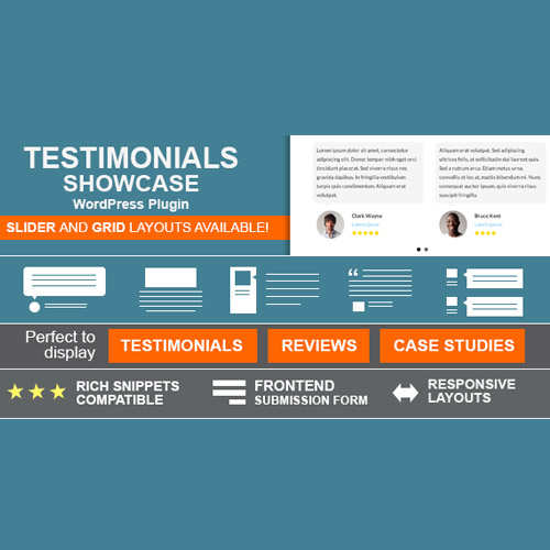 Testimonials Showcase - WordPress Plugin Testimonials Showcase - WordPress Plugin
