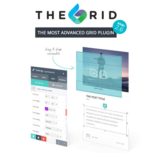 The Grid - Responsive WordPress Grid Plugin The Grid - Responsive WordPress Grid Plugin