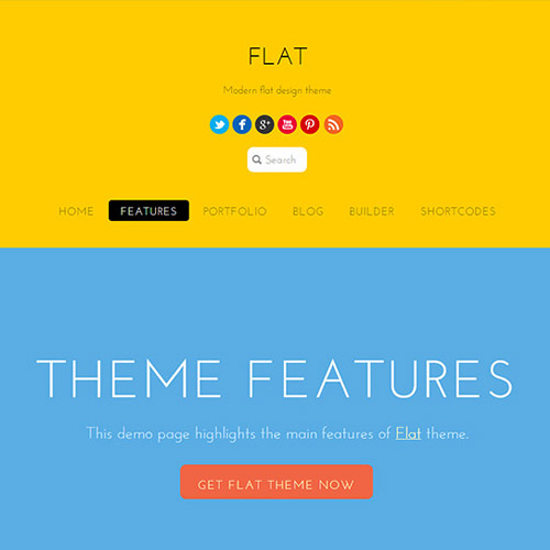 Themify Flat WordPress Theme Themify Flat WordPress Theme