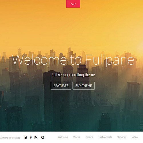 Themify Fullpane WordPress Theme Themify Fullpane WordPress Theme