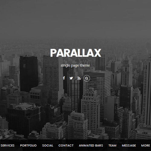 Themify Parallax WordPress Theme Themify Parallax WordPress Theme