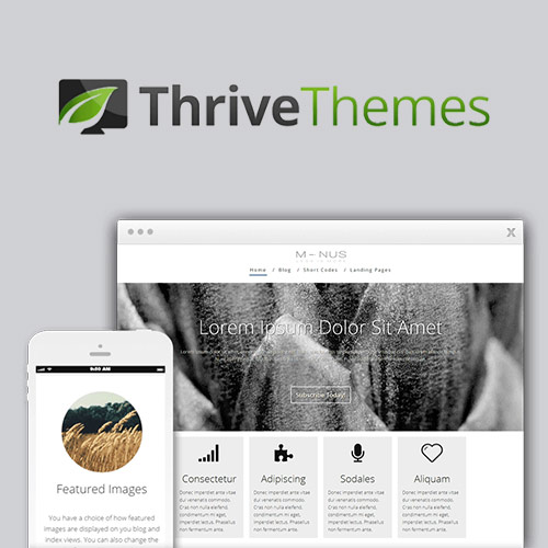 Thrive Themes Minus WordPress Theme Thrive Themes Minus WordPress Theme
