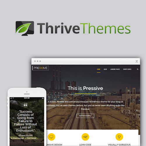 Thrive Themes Pressive WordPress Theme Thrive Themes Pressive WordPress Theme