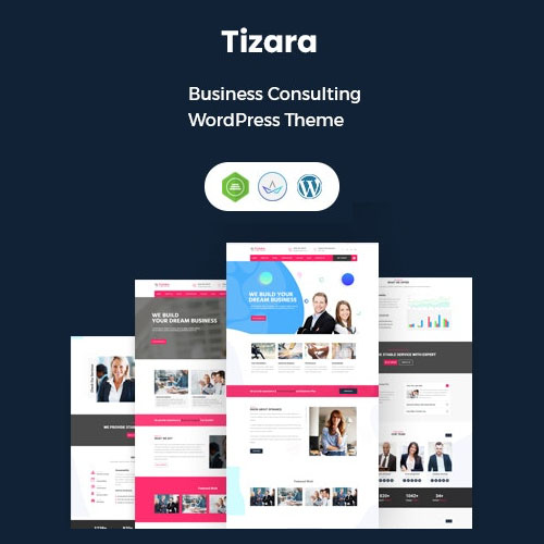 Tizara - Business Consulting WordPress Theme Tizara - Business Consulting WordPress Theme