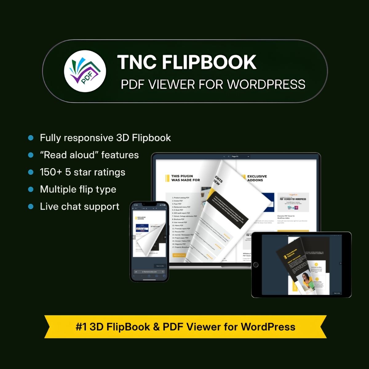 TNC FlipBook - PDF viewer for WordPress TNC FlipBook - PDF viewer for WordPress