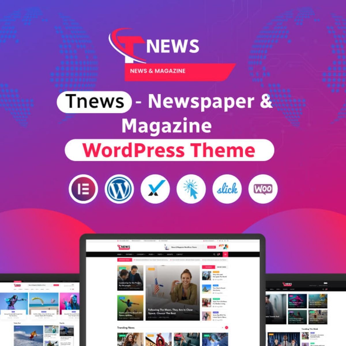 TNews - News & Magazine WordPress Theme TNews - News & Magazine WordPress Theme