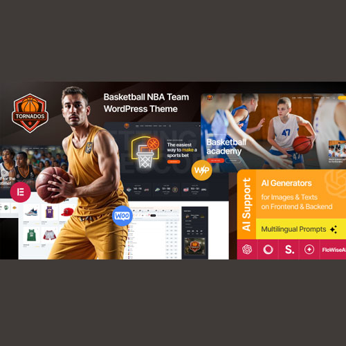 Tornados | Basketball NBA Team WordPress Theme Tornados | Basketball NBA Team WordPress Theme