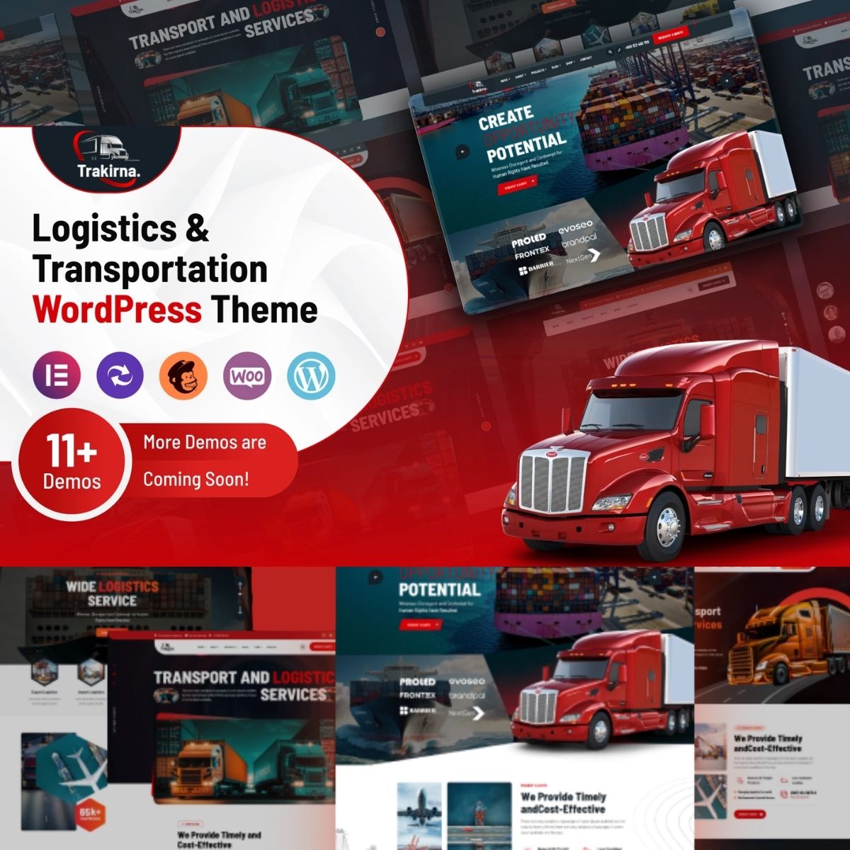 Trakirna - Transport & Logistics WordPress Trakirna - Transport & Logistics WordPress