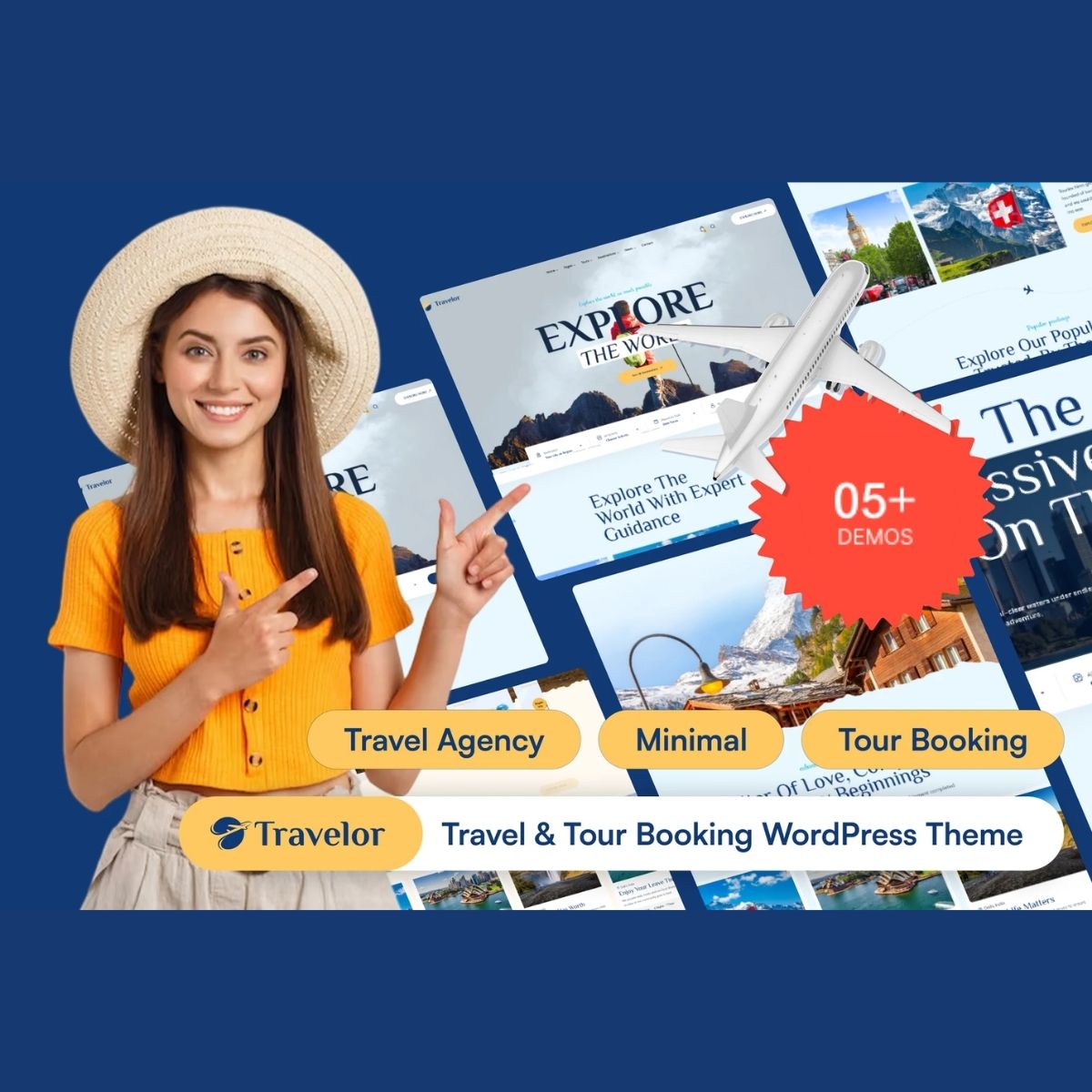 Travelor – Travel & Tour Booking WordPress Theme Travelor – Travel & Tour Booking WordPress Theme