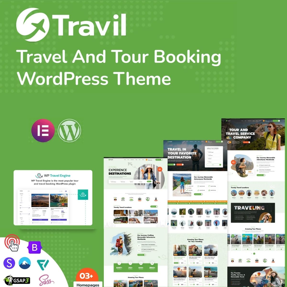 Travil – Travel & Tour Booking WordPress Theme Travil – Travel & Tour Booking WordPress Theme