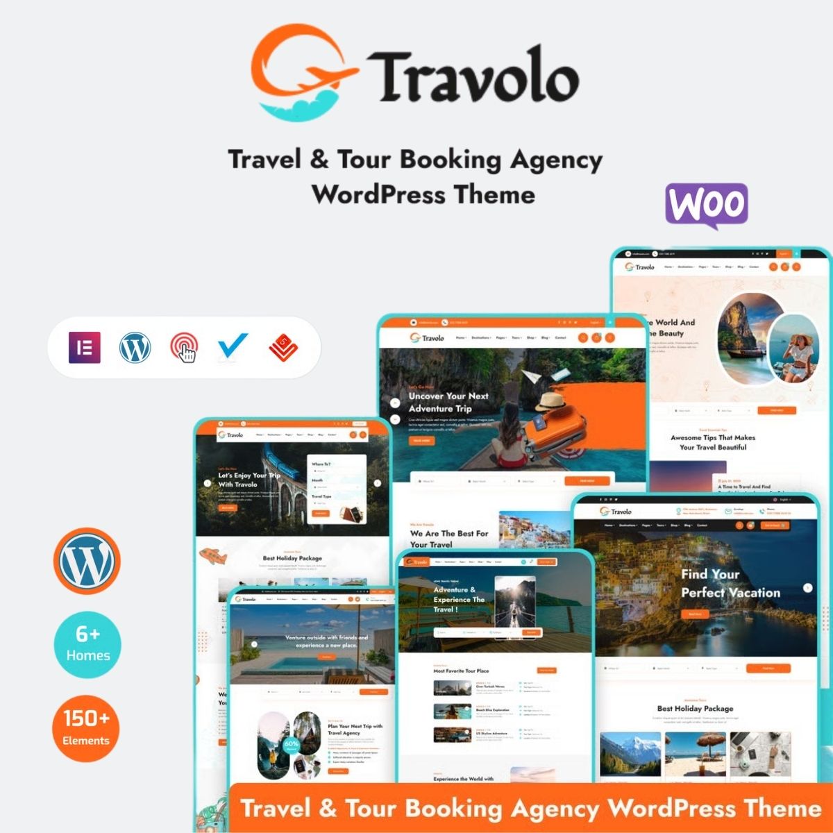 Travolo - Travel Agency & Tour Booking WordPress Theme Travolo - Travel Agency & Tour Booking WordPress Theme