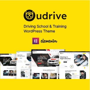 Udrive - Driving School WordPress Theme