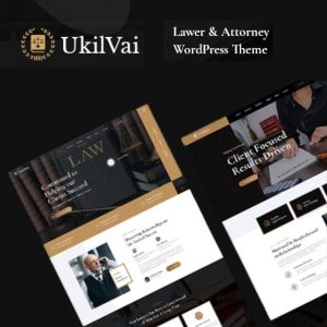 Ukilvai - Lawyer & Attorney WordPress Theme