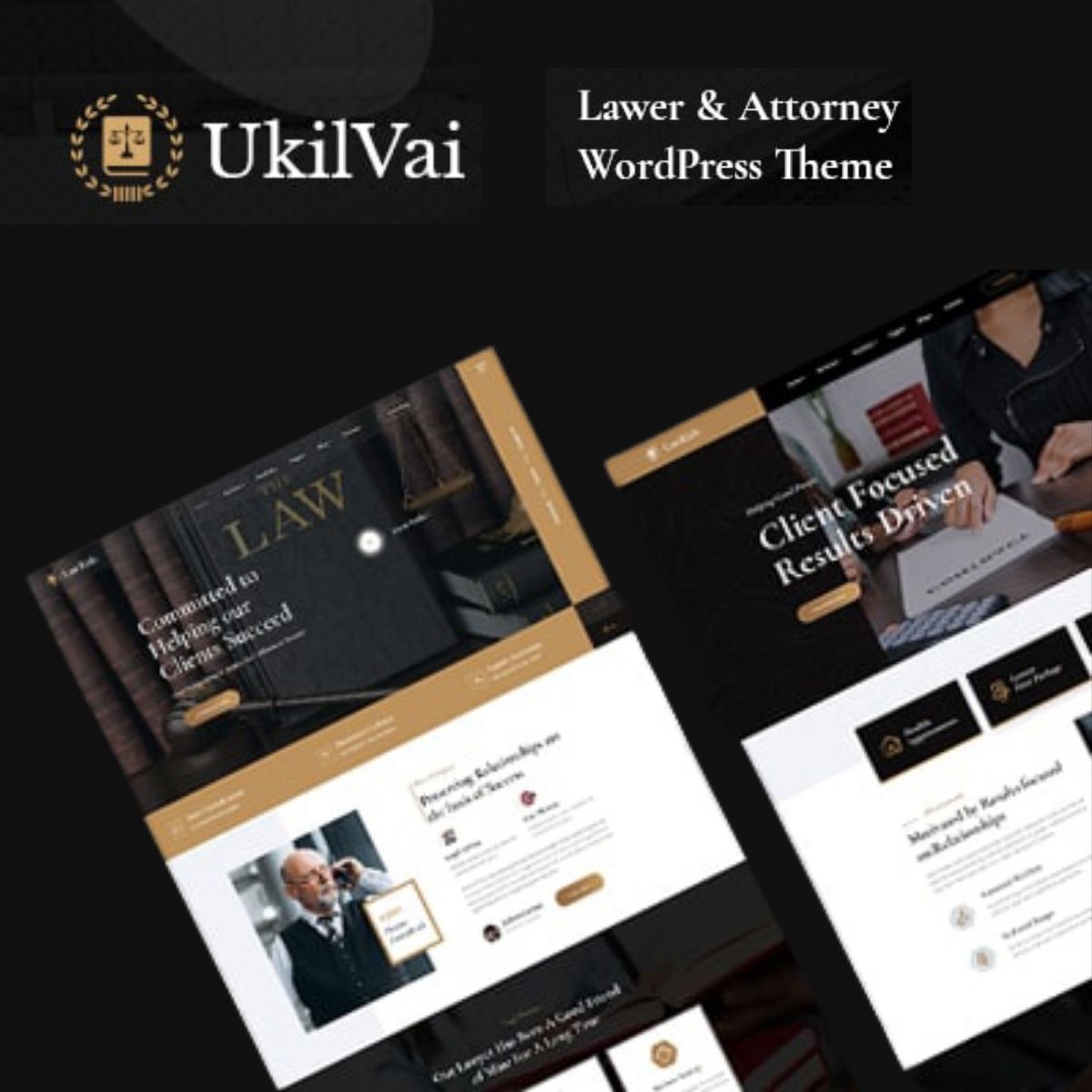 Ukilvai - Lawyer & Attorney WordPress Theme Ukilvai - Lawyer & Attorney WordPress Theme