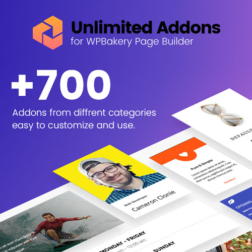 Unlimited Addons for WPBakery Page Builder Unlimited Addons for WPBakery Page Builder