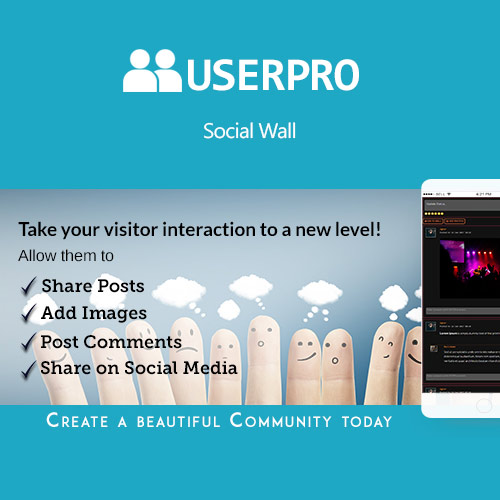 UserPro - Social Wall Add-on UserPro - Social Wall Add-on
