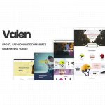 Valen - Sport, Fashion WooCommerce WordPress Theme
