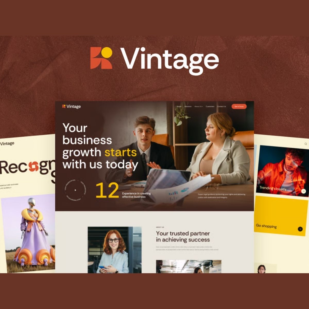 Vintage - Retro Flat Multi-Purpose WordPress Theme Vintage - Retro Flat Multi-Purpose WordPress Theme