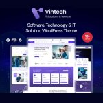 Vintech - Technology & IT Solutions WordPress Theme