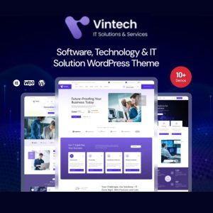Vintech - Technology & IT Solutions WordPress Theme