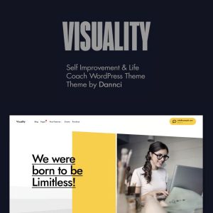 Visuality - Self Improvement & Life Coach WordPress Theme