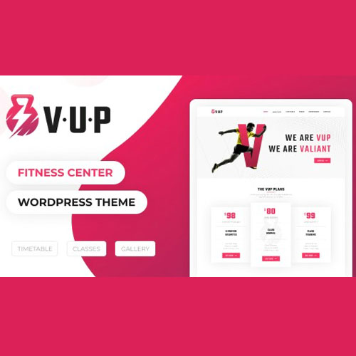 VUP - Fitness Center WordPress Theme VUP - Fitness Center WordPress Theme