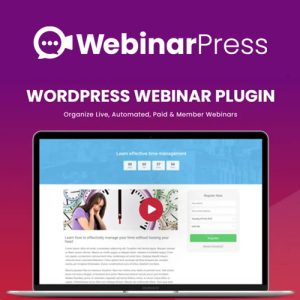 WebinarPress Pro – All in one Webinar Plugin for WordPress