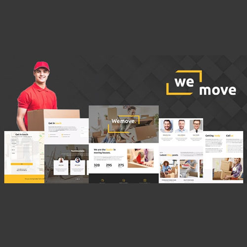 WeMove - Home Moving & Logistic WordPress Theme WeMove - Home Moving & Logistic WordPress Theme