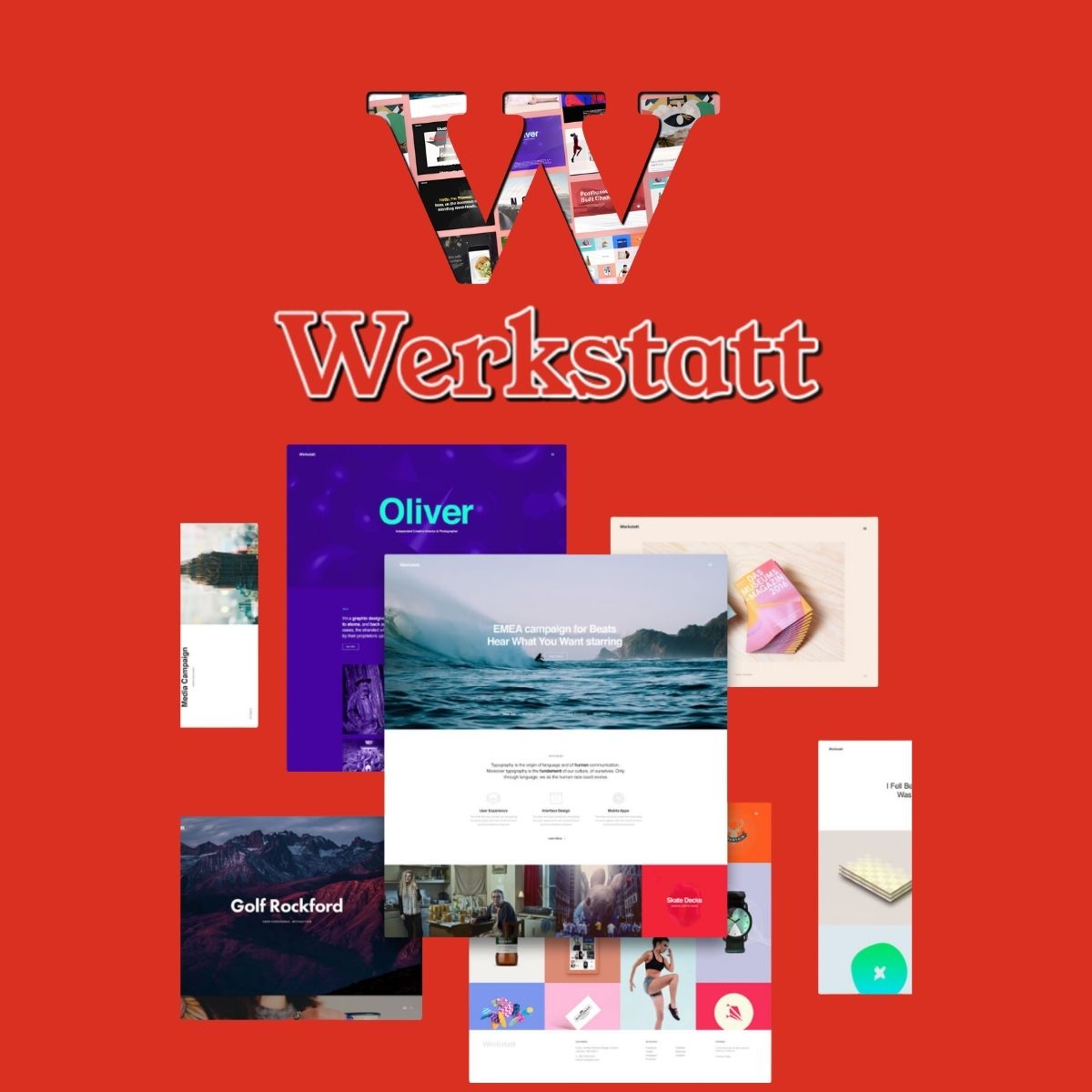 Werkstatt - Creative Portfolio WordPress Theme Werkstatt - Creative Portfolio WordPress Theme