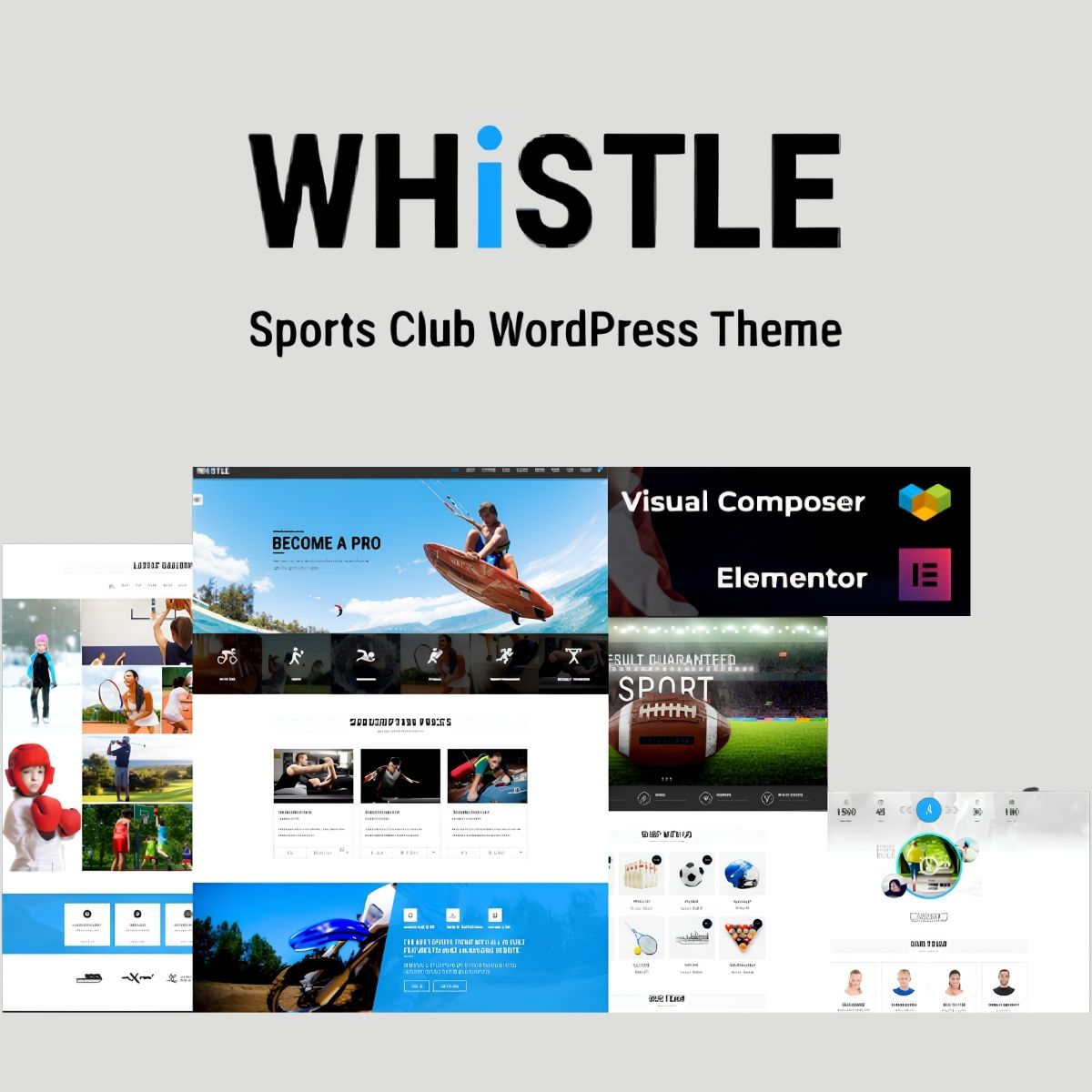 Whistle - Sports Club WordPress Whistle - Sports Club WordPress