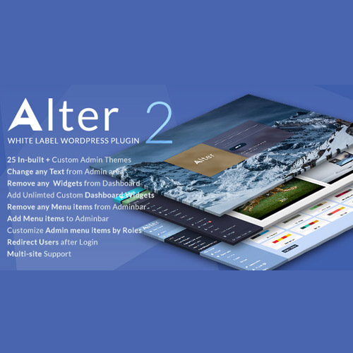 White Label Wordpress Plugin - WpAlter White Label Wordpress Plugin - WpAlter
