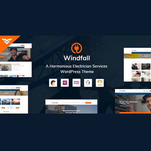 Windfall - Electrician Services WordPress Theme Windfall - Electrician Services WordPress Theme