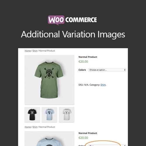 WooCommerce Additional Variation Images WooCommerce Additional Variation Images