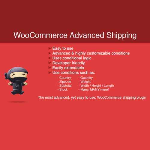 WooCommerce Advanced Shipping WooCommerce Advanced Shipping