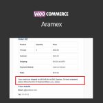 WooCommerce Aramex