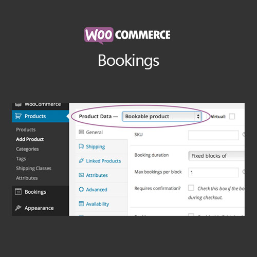 WooCommerce Bookings WooCommerce Bookings