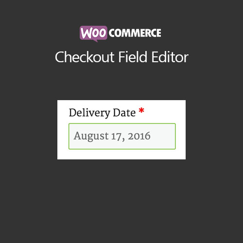 WooCommerce Checkout Field Editor WooCommerce Checkout Field Editor