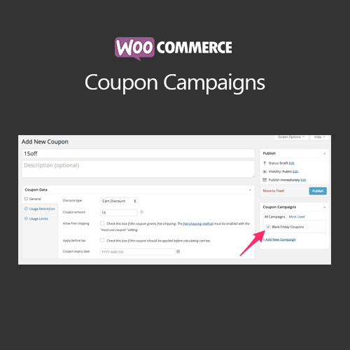 WooCommerce Coupon Campaigns WooCommerce Coupon Campaigns