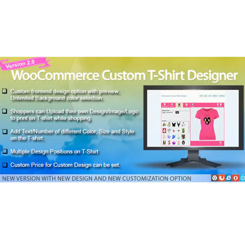 WooCommerce Custom T-Shirt Designer WooCommerce Custom T-Shirt Designer