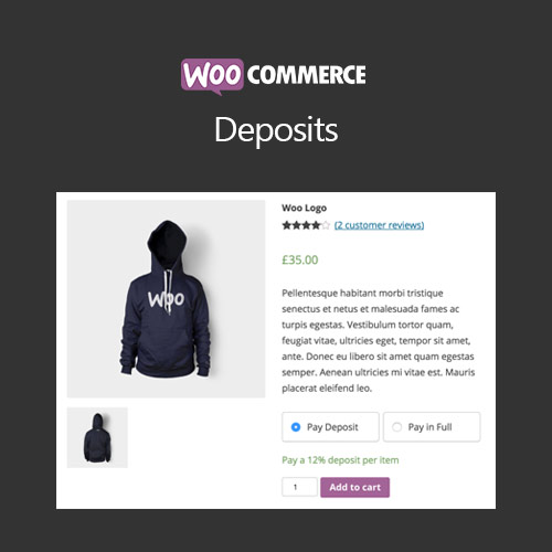 WooCommerce Deposits WooCommerce Deposits