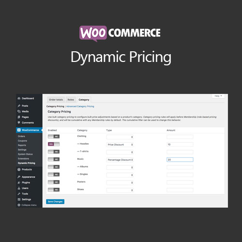 WooCommerce Dynamic Pricing WooCommerce Dynamic Pricing