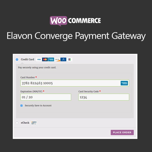 WooCommerce Elavon Converge Payment Gateway WooCommerce Elavon Converge Payment Gateway