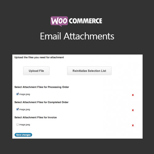 WooCommerce Email Attachments WooCommerce Email Attachments
