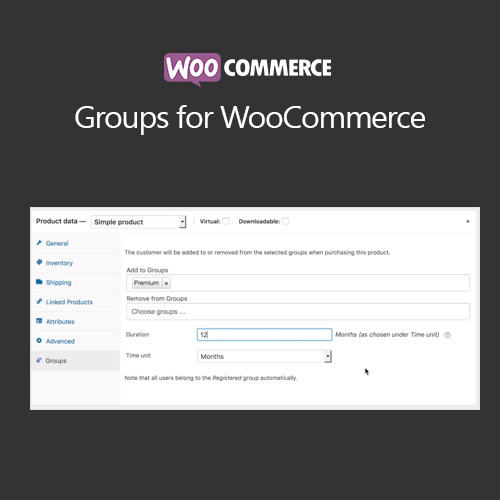 WooCommerce Groups for WooCommerce WooCommerce Groups for WooCommerce