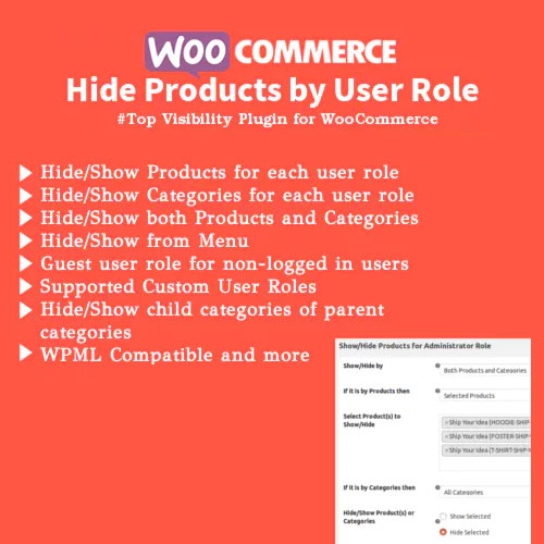 WooCommerce Hide Products by User Roles WooCommerce Hide Products by User Roles