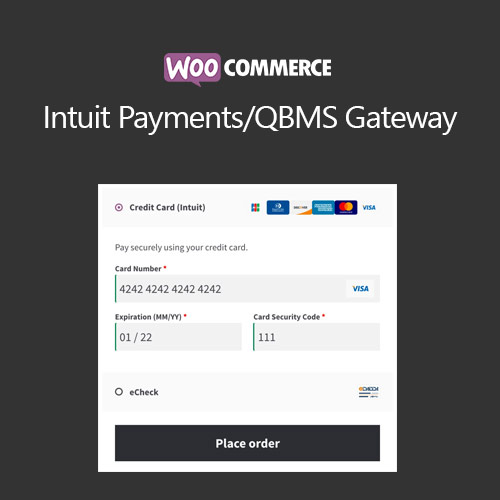 WooCommerce Intuit Payments/QBMS Gateway WooCommerce Intuit Payments/QBMS Gateway