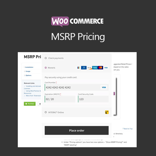 WooCommerce MSRP Pricing WooCommerce MSRP Pricing