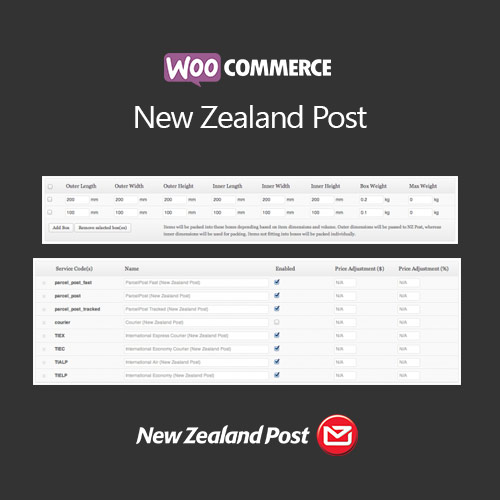 WooCommerce New Zealand Post WooCommerce New Zealand Post