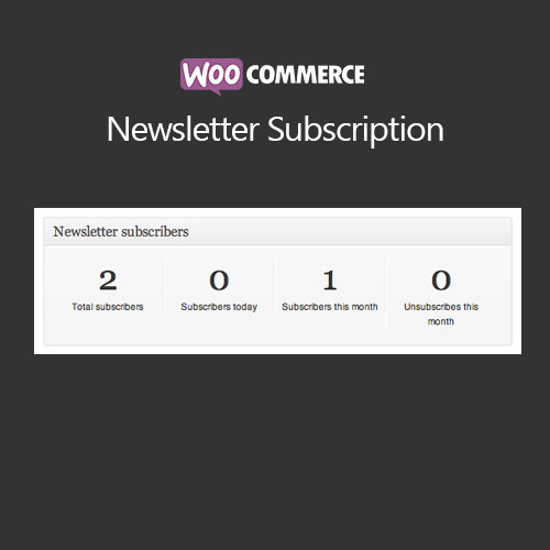 WooCommerce Newsletter Subscription WooCommerce Newsletter Subscription